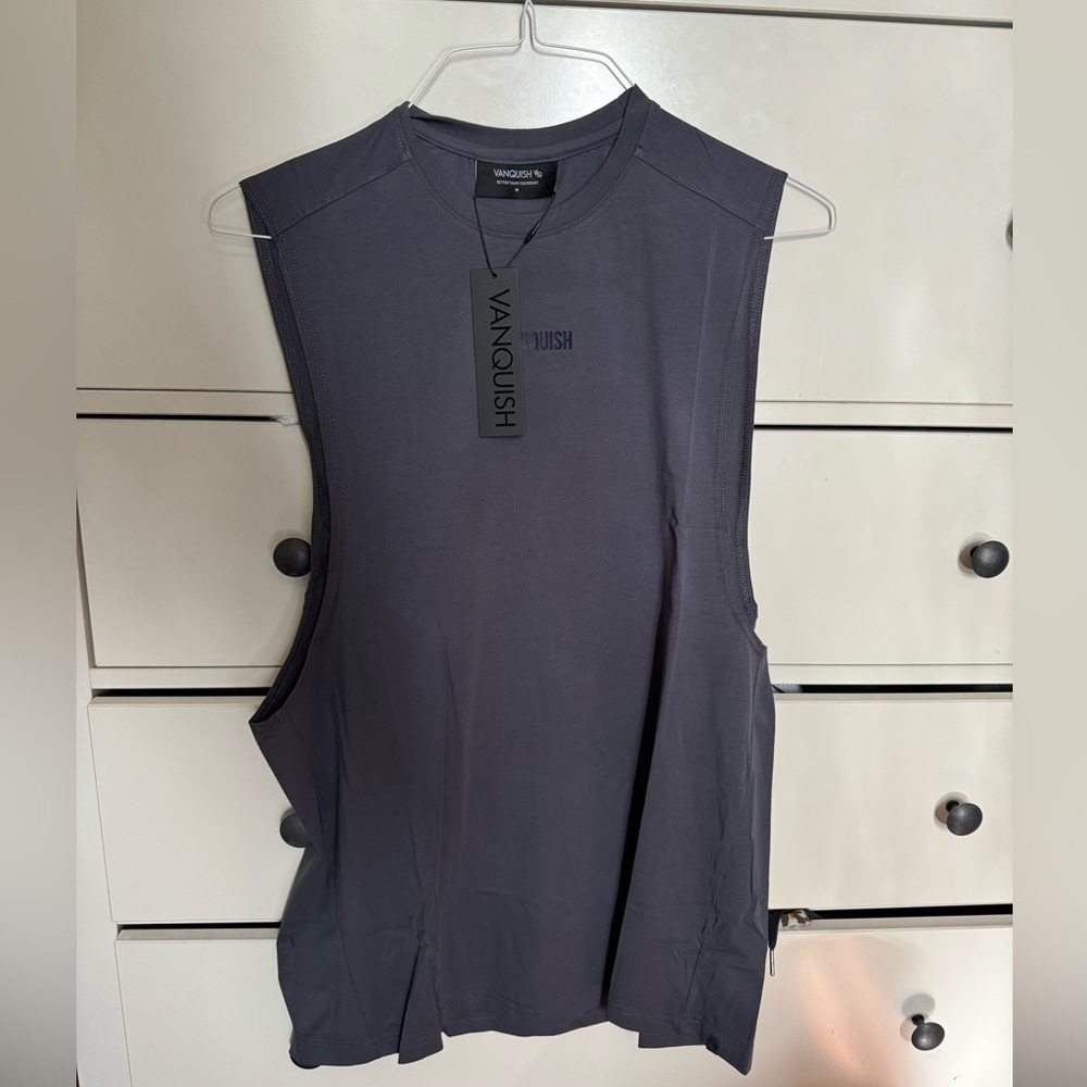Vanquish tank top summer shirt gym shirt